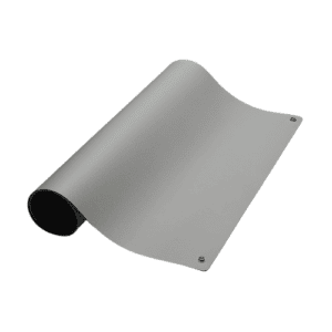 ESD MAT CUSTOMIZED/GRAY W/ 2 STUDS ESD MAT SIZE: 1200 X 600MM