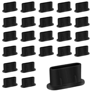 USB C Dust Plug, Silicone USB C Anti Dust Port Cover, Type C Charging Port Protectors, Compatible wi