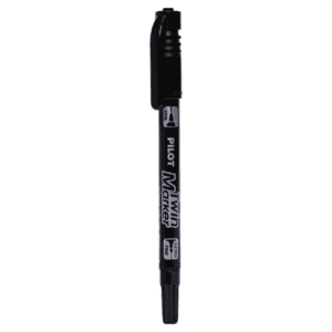Pilot SCA-TM-B Twin Marker (Black) | UOM: Pack (12)