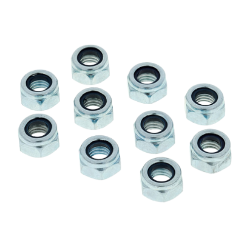 M6X20MM BUTTON HEAD AND SELF LOCKING NUT