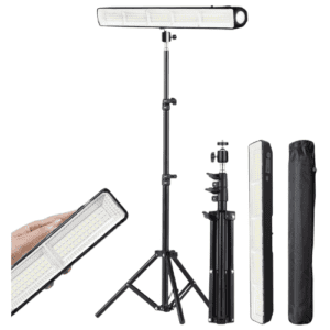 Camping Light, Portable Rechargeable Work Light with Detachable Tripod Stand,8000 Lumen Cordless Lig
