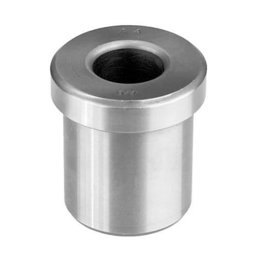 96977A150-Press-Fit Drill Bushing with Head 3 mm ID, 6 mm OD, 5.5mm Long