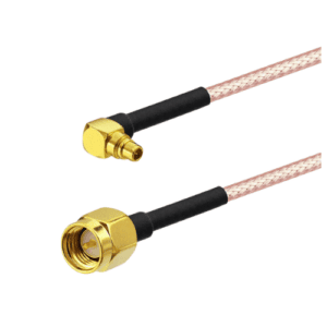 RG316 MMCX FEMALE ANGLE to SMA MALE ANGLE RF Cable FAST-SHIP LOT-20ft