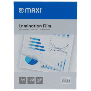 Lamination Film A4 (125 Microns) | UOM: Pack