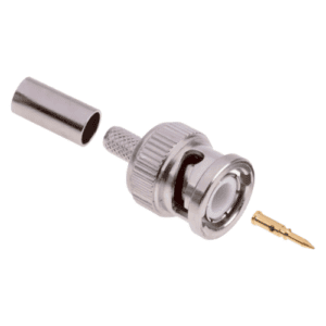 Connector, Straight , Plug 50 Ω