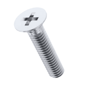 M8x20 Philips Countersink Screw, Stainless Steel A2/A4