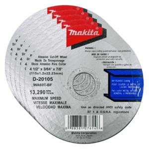Makita Cutting Disc 4.5'' ( 100 Pcs in Box )