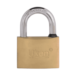 Padlock Low Security - 70mmUKEN 70MM Brass Padlock
