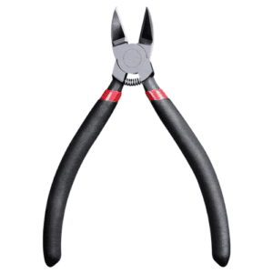 JZS Wire Flush Cutters,Electronic Model Sprue Wire Clippers,Ultra Sharp and Precision CR-V Side Cutt