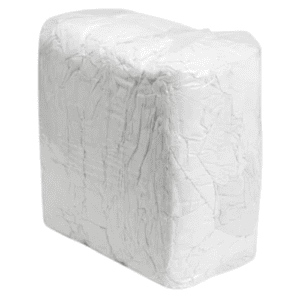 100% Cotton rags Waste White