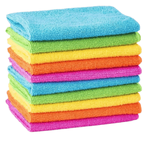 Tenare 150 Pack Microfiber Cleaning Cloths 12 x 12
