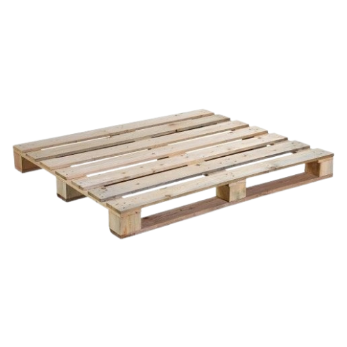 Customized 4 way wooden pallets – 250 x 250 x 15 cm