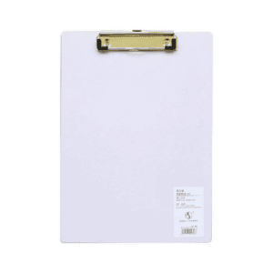 A4 Plastic Writing Board for Documents