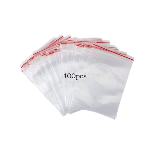Plastic Bag Zip 8 x 13 INCH