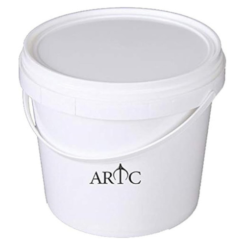 1002 ARTC Multi-Purpose plastic container Round shape white color 2Kg