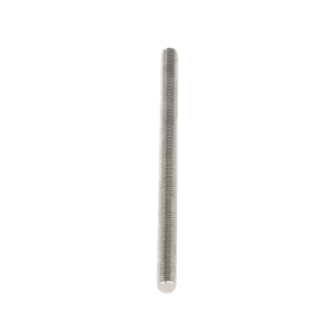 316 Stainless Steel Fully Threaded Rod, #10-24 Thread Size, 36" Length, Right Hand Threads