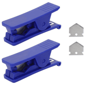 Keenso Pipe Cutter Tool, 2 Pcs RL202 Plastic Tubing Cutter Mountain Brake Pipe Hose Scissors Tool An
