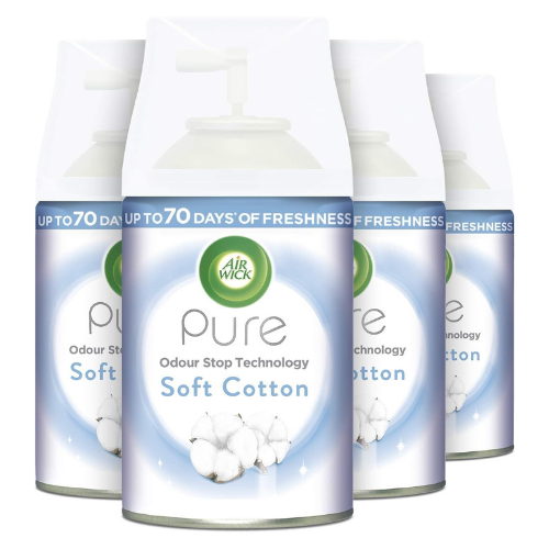 Air wick Air Freshener Auto Spray machine +refill 4pcs