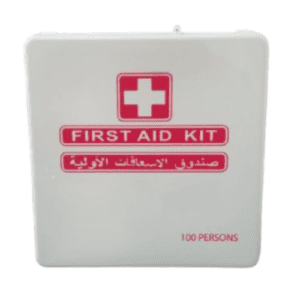 FIRST AID BOX ABS WHITE COLOUR F 100 PERSON White
