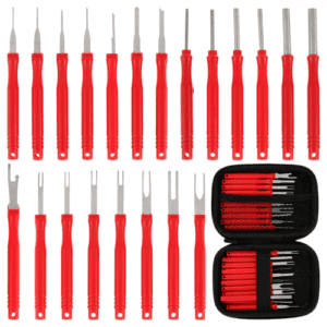 TOOL,INSERTION/ EXTRACTION,TERMINAL PIN,21PC/ KIT,MODEL:1000528 ,ASIN:B0CTM CPRK4
