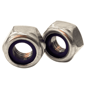 M8 Nyloc Nut, Stainless Steel A2/A4