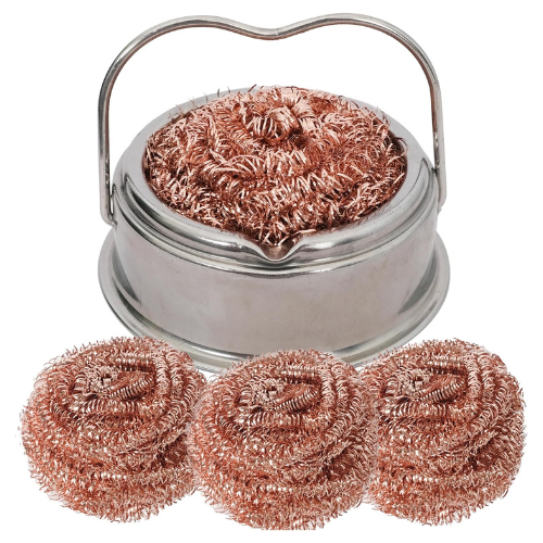 Soldering Tip Cleaner Set, 4 pieces with a base
