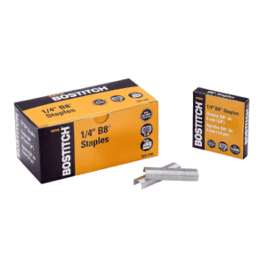 Bostitch B8 PowerCrown Staples 0.25 Inches 10000 Total in 10 Separate 1000 Count Boxes (SB8-10M)