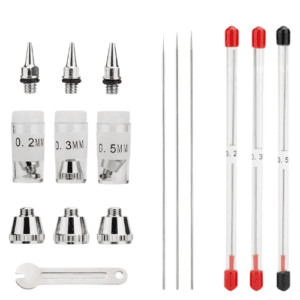 0.2mm, 0.3mm, 0.5mm Airbrush Nozzle Needles Replacement Parts for Airbrush Trigger Gun