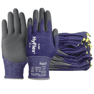 Ansell HyFlex 11-561 Mechanical Ultra-Light Work Gloves for Automotive, Machinery,