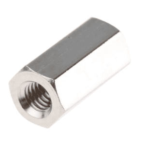 M3, 10mm Stainless Steel Threaded Female Hex Standoff  MPN: 24483K-ND