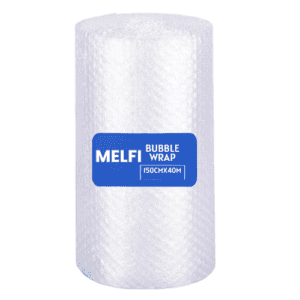 Melfi™ Bubble Wrap Roll 150cm x 40m Packing Air Bubble Roll Cushioning Wrap for Packaging, Shipping,