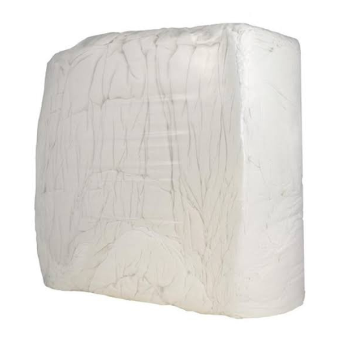 RAG;COTTON,PURE COTTON WHITE T-SHIRT,10KG/PACK