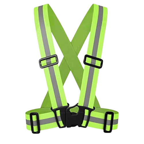 Reflective Vest for Cycling Motorcycle Running, 360° High Visibility