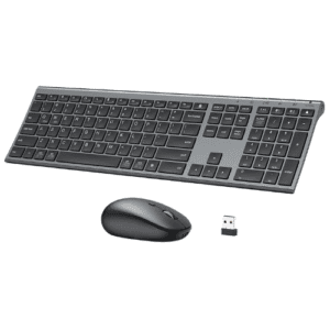 BLUETOOTH KEYBOARD & MOSUE SET DK03 Grey Black-iClever
