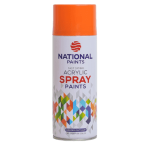 Spray Paint: Orange 1 X 12