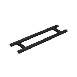 Aluminum Handle, Anodized Black 120mm
