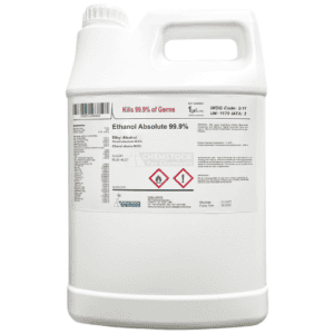 Alcohol Ethyl (Ethanol) 99.9% Pure 3.78