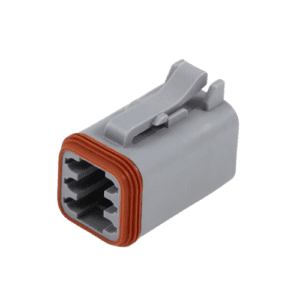6 Pin Way Sealed Gray Male 78PCS/PKT