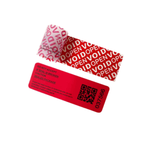Customized sticker &Tamper sticker -15 CM and Width: 10 CM