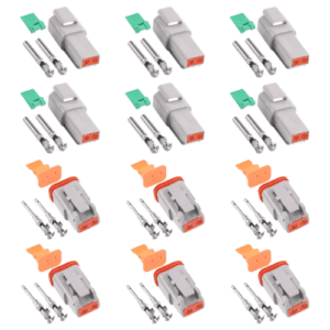 Conn 2 Pin Way Sealed M/F Plug 22-16AWG
