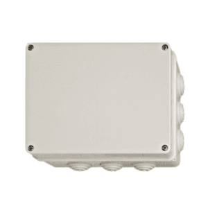 Junction Box, 300 x 220 x 120 mm, PVC, White, IP65