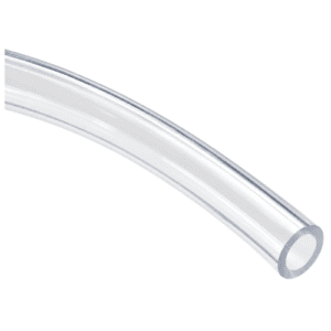 TUBE, FLEXIBLE POLYURETHANE, TRANSPARENT, OD 10 MM × ID 6.5 MM