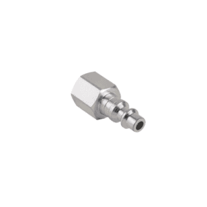 Quick Disconnect Coupling Plug, 1/4 in FNPT, Industrial Interchange, Steel, 150 PSI, 32 to 150 Deg.F
