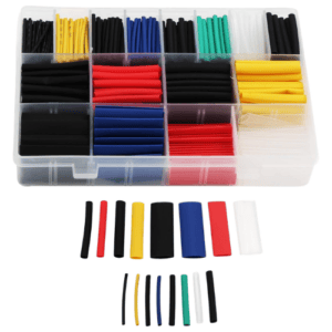 Palimpsest 580 pcs 2:1 Heat Shrink Tube 6 Colors 11 Sizes Tubing Set