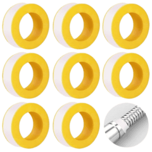 PTFE Thread Seal Tape, 12mm x 0.075mm x 10m
