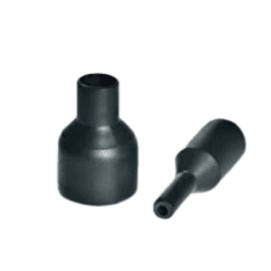 152-42-GW24 Bottle Shape with Rib, VG-Style, for Plugs, Black