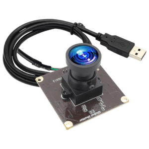 2MP Global Shutter USB Camera Module 1200P 90fps with No Distortion Wide Angle Lens, UVC