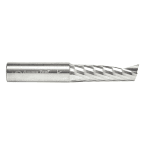 12mm Flute Length with Burr, D3 x 38L, Series 700 OAL, Solid Carbide Fiberglass Router, Diamond Coated