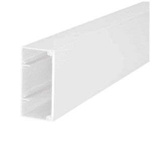 Cable Trunking 100 x 50 mm, uPVC White, 3 m