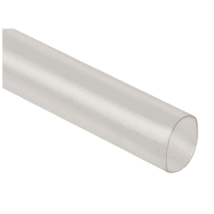 TUBING,HEAT SHRINK,3:1 RATIO,1/8IN,CLEAR,POLYOLEFIN, ADHESIVE LINED